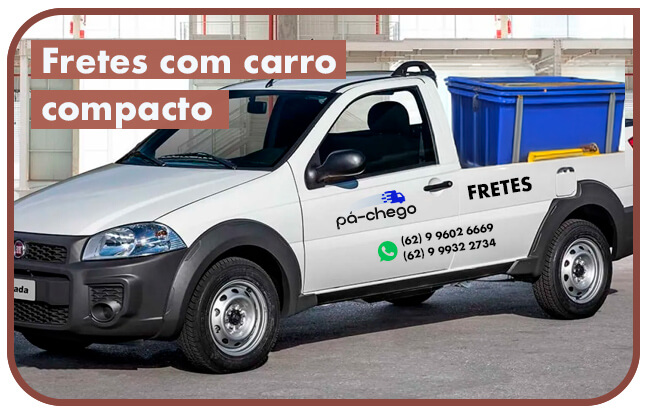 Fretes leves e compactos